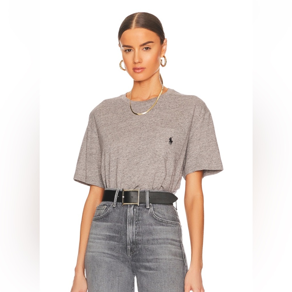 Ralph Lauren heather grey T shirt size L